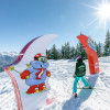 Skifahren am Golm