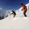 Das Skigebiet besteht überwiegend aus rot und blau markierten Pisten
