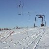Am oberen Ende des Schlepplifts angekommen kann man einen wunderbaren Ausblick ins Sauerland genießen.
