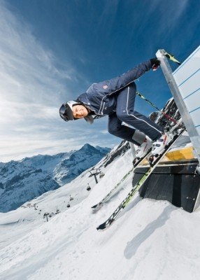 Skicross: Ein Vergnügen für die ganze Familie.