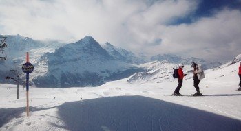 Max. 30km/h sind auf der Slow Slope Nr.1 am Oberjoch Lift erlaubt