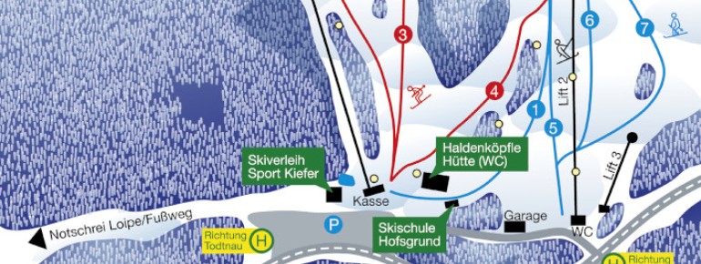 Pistenplan Haldenköpfle