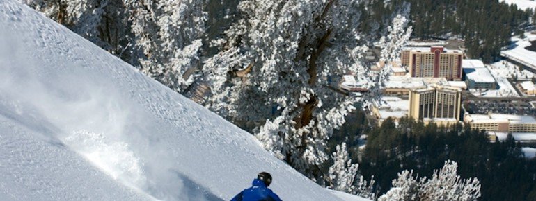 Neuschneemengen von mehr als einem halben Meter sind in Heavenly keine Seltenheit.