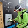 Der Freeride Checkpoint in der Mittelstation gibt unter anderem Informationen zu den Lawinenwarnstufen, der Schneehöhe und der Temperatur in den jeweiligen Freeride Sektoren.