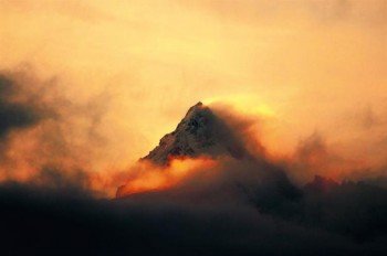 Der Großglockner ist mit 3.798 Metern der höchste Berg Österreichs.
