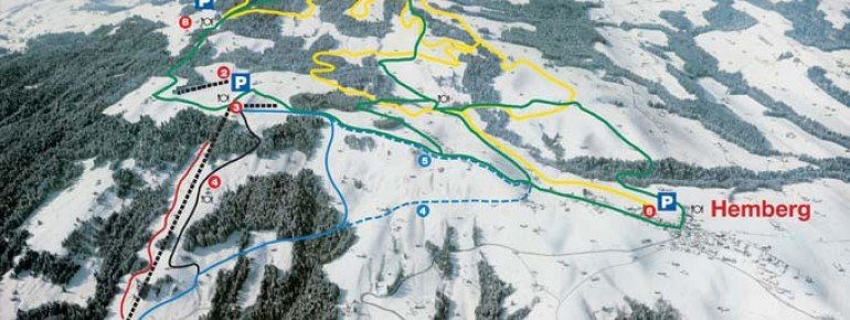 Pistenplan Hemberg