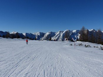 In Hinterstoder gibt es 40 Pistenkilometer zu einem fairen Preis