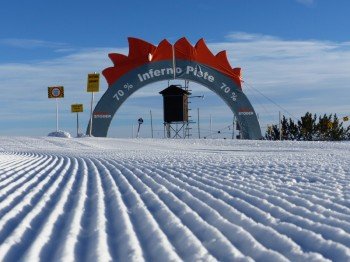 Ein Highlight für alle Könner: die Inferno-Piste