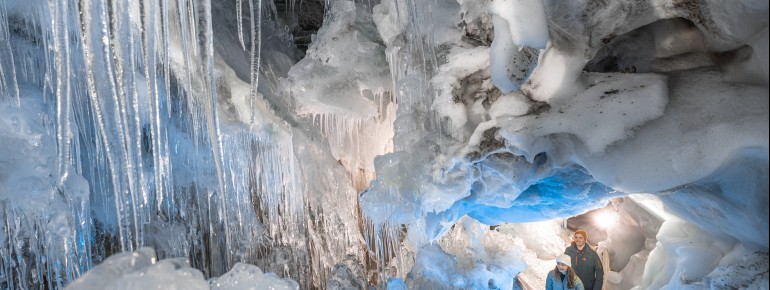 Spektakulär: Der Natur Eis Palast