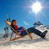 Sonne und Pulverschnee