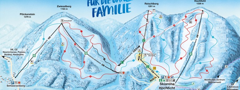 Pistenplan Hochficht