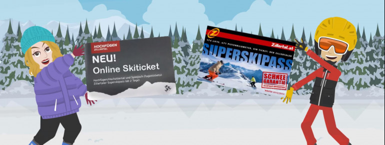 Mit dem Online-Ticket geht´s noch schneller auf die Piste