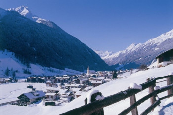 Neustift ist der am meisten besuchte Ort im Stubaital. Von dort gelangt man ins Skigebiet am Elfer. © TVB Stubai