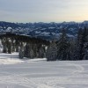 Dank seiner Lage bietet Bolsterlang gute Schneebedingungen bis zum Nachmittag