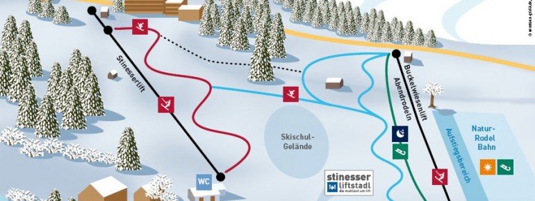 Pistenplan Fischen