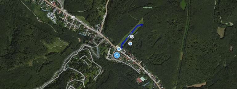 Pistenplan Hohe Wand Wiese