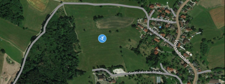 Pistenplan Hohenberg