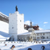 Blick ins Ortszentrum von Saas-Grund