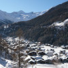Blick auf den Ort Saas-Fee