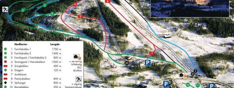 Pistenplan Hurdal