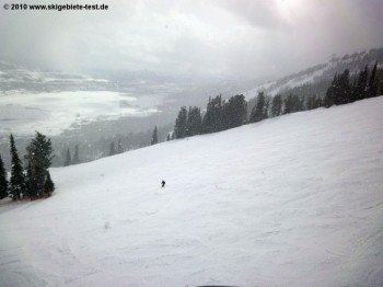 Viel Neuschnee im Casper Bowl!