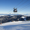 Auch eine moderne Standseilbahn gibt es im Skigebiet.