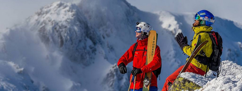 Die acht Freeride Zones sind bequem mit den Liften zu erreichen.