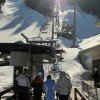 Sessellift im Skigebiet Jested