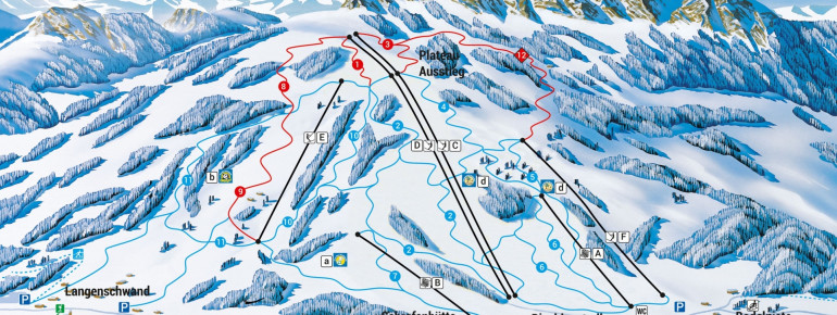 Pistenplan Jungholz