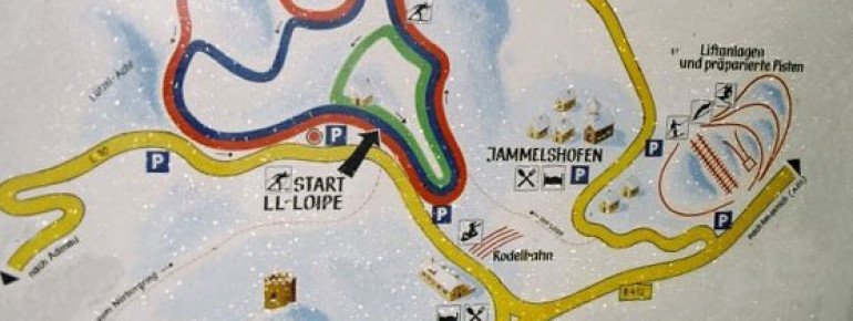 Pistenplan Jammelshofen bei Kaltenborn