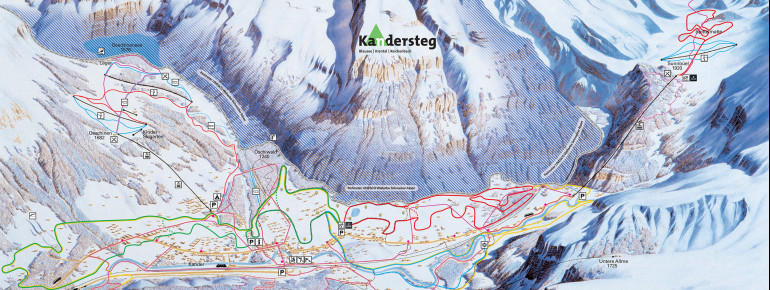 Pistenplan Kandersteg