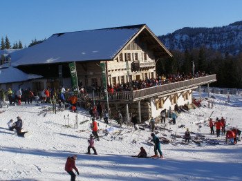 Mittagspause auf der Sonnalm