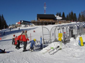 Bei Jagerspitz befindet sich die Kinder-Schiarena.