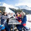 Zur Mittagspause besteht die Wahl zwischen dem Gletscherrestaurant Weißsee und der Ochsenalm.