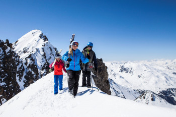Freeriden am Kaunertaler Gletscher