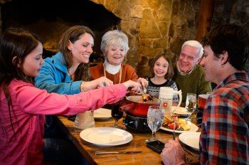 Fondue-Liebhaber werden den Fondue Chessel nie wieder verlassen wollen.