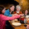 Fondue-Liebhaber werden den Fondue Chessel nie wieder verlassen wollen.