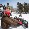 Perfektes Skigebiet für beides: Skifahrten und Snowboardsessions.