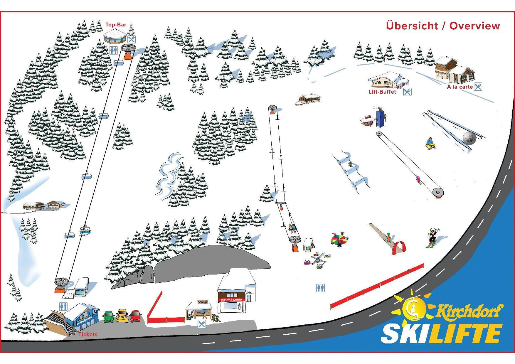 Pistenplan Kirchdorf
