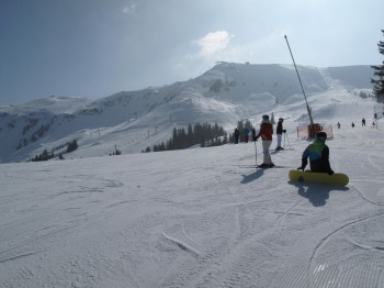 Blick zum Steinbergkogel