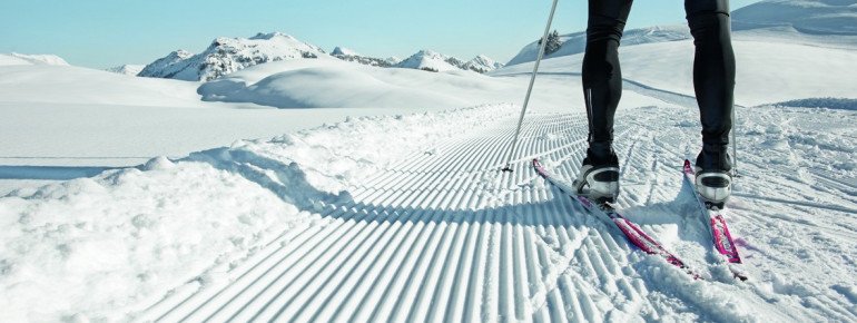 Ein Highlight unter den Kitzbüheler Loipen ist die Sportloipe.