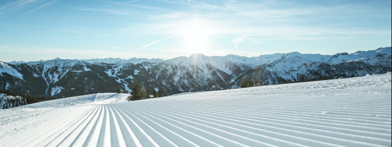 40 bestens präparierte Pistenkilometer warten am Shuttleberg im Salzburger Land.
