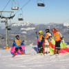 Kids werden besten betreut im Skigebiet Kössen.