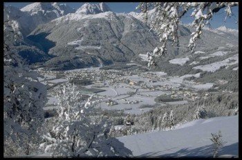 Blick in das Tal der Marktgemeinde Kötschach-Mauthen.