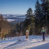 Mitten im Fichtelgebirge gelegen, kann man vom Großen Kornberg wunderbare Ausblicke genießen.