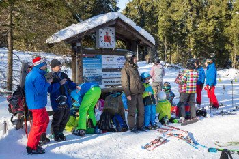 Vor allem bei Familien ist das Wintersportgelände am Kornberg eine beliebte Anlaufstelle.