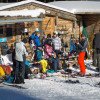 Für den kleinen Hunger zwischendurch oder einfach nur eine Pause bei einem Heißgetränk wird bei der Skihütte gestoppt.