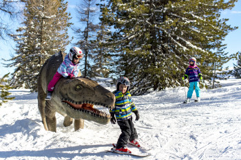 Am Kreischi-Lift wartet der Dinopark.