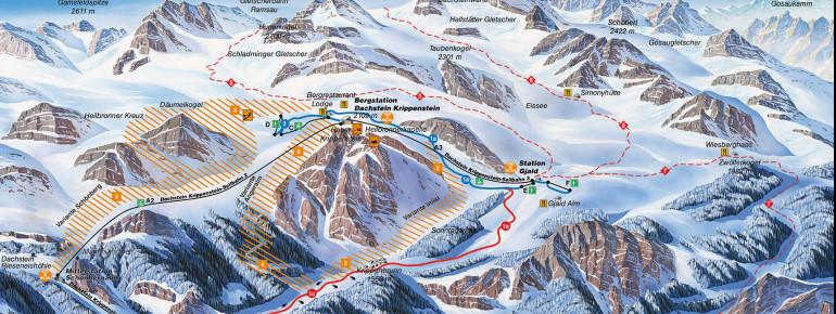 Pistenplan / Panoramakarte
