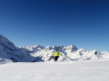 Rund 80 Prozent der Pisten können künstlich beschneit werden.